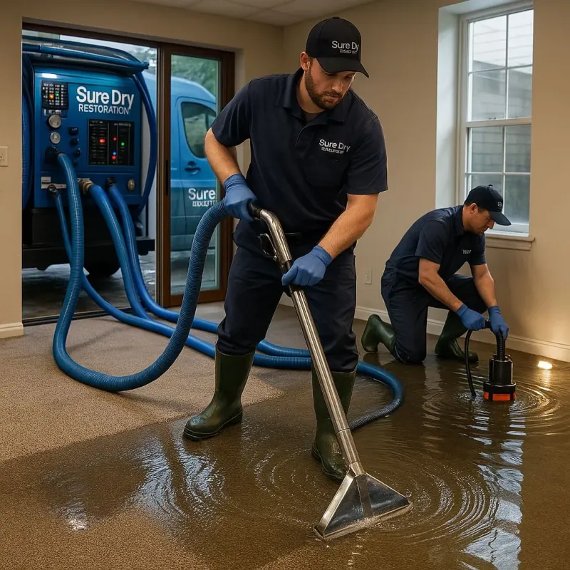 Water Extraction and Removal process in Evergreen Park, IL